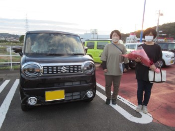 新車スマイル　ご納車です(^^)