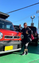 Y様、ご納車おめでとうございます