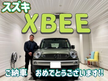 クロスビーを納車させていただきました‼