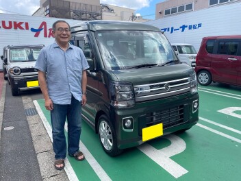 ☆新車エブリイワゴン納車しました☆