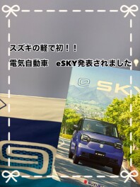 くらし晴れやか！軽EV 新型「e SKY」誕生！