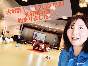 新型フロンクス先行展示会　　大好評開催中です！！