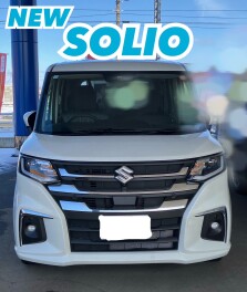 新型ソリオの試乗車あります！！