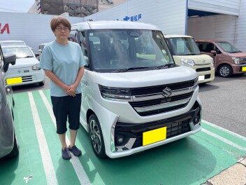 ☆新車スペーシアカスタム納車しました☆