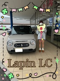 ご納車おめでとうございます！【ラパンLC】