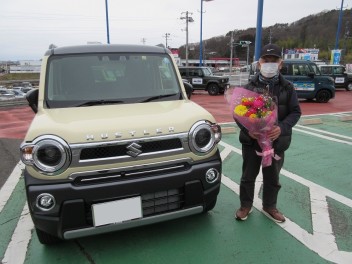 新車ハスラーご納車です！！