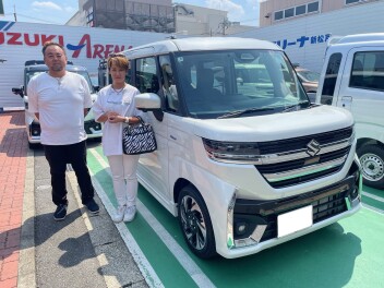 ☆新車スペーシアカスタム納車しました☆