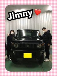 ジムニーご納車おめでとうございます♡