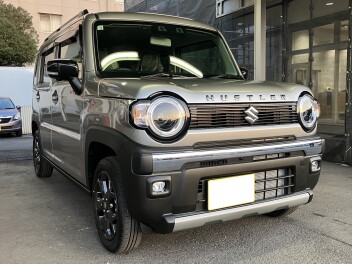 袖ヶ浦市にお住まいのK様にハスラーをご納車いたしました。