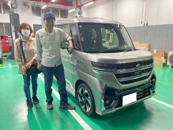 ☆新車スペーシアカスタム納車しました☆