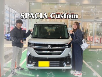 スペーシアカスタムご納車！