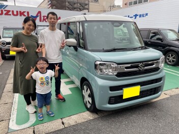 ☆新車スペーシア納車しました☆