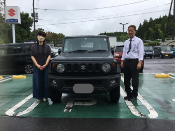 白ワイン様の「シエラさん」ご納車です。　周南市/下松市/岩国市/光市/柳井市