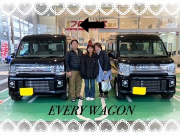 エブリイワゴンご納車！