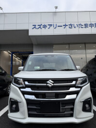 【ソリオ HYBRID MZをご納車】ピュアホワイトパール｜東京都からもご購入いただきました【さいたま市】