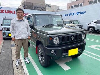 ☆新車ジムニー納車しました☆