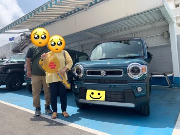 デニムブルーがステキ！ハスラー納車しました