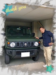 Ｎ様、新車ジムニーご納車おめでとうございます！