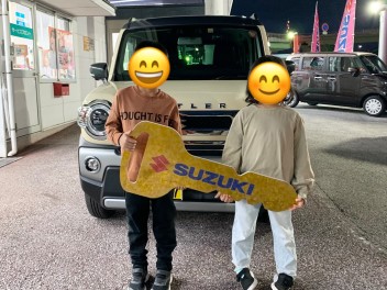 ハスラー(ＪＳＴＹＬＥ)納車おめでとうございます！！