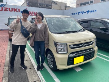 ☆新車ワゴンＲ納車しました☆