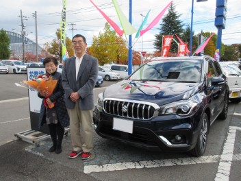 ＳＸ4 Ｓ-ＣＲＯＳＳ　ついにご納車です！