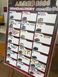 富士営業所　人気総選挙結果発表！