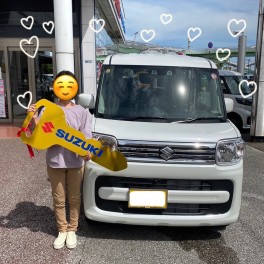 Y様スペーシア納車式♪