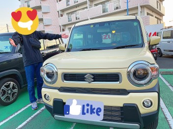 Y様の『遊べる軽』新型ハスラー！