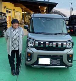 スペーシアギア　ご納車おめでとうございます