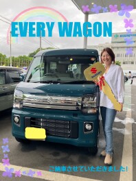 エブリイワゴン　ご納車!!