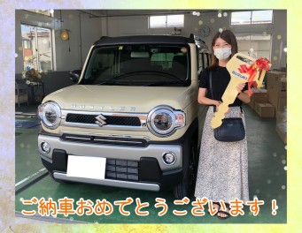 Ｋ様のハスラーＪスタイルを納車致しました！