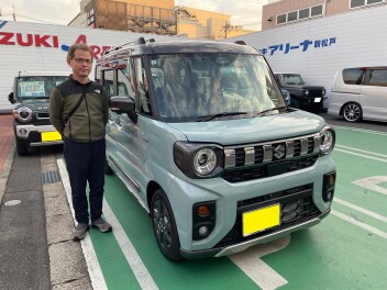 ☆新車スペーシアギア納車しました☆