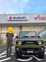 【ジムニー XCご納車】さいたま市のお客様へ｜キネティックイエロー ブラック2トーンルーフ！