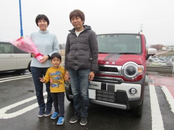 新車ハスラーご納車です！！