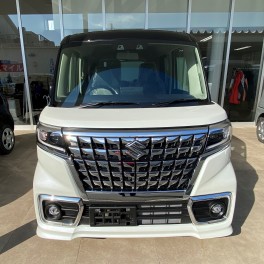 グリルがかっこいい！　NEW☆スペーシアカスタム☆試乗車到着しました！！