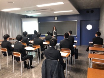 会社説明会を行いました！＠花壇自動車大学校