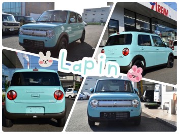 納車待ちのお客様のラパンが入庫致しました！