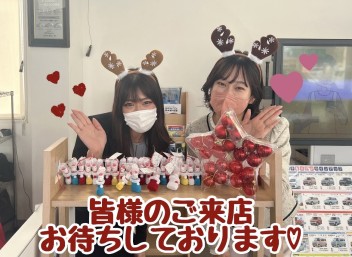 ♥中もず営業所もクリスマス仕様です♥