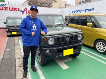 ☆新車ジムニー納車しました☆