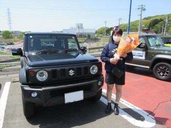 新車ジムニーシエラご納車です！