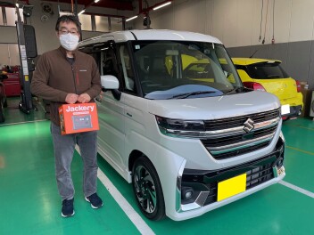 ☆新車スペーシアカスタム納車しました☆