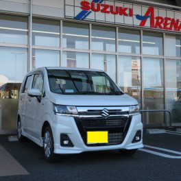 ワゴンRカスタムZのご納車、おめでとうございます！