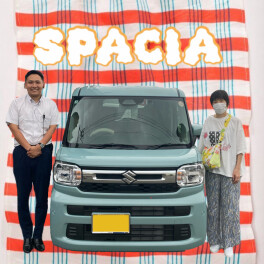 スペーシアご納車させていただきました★