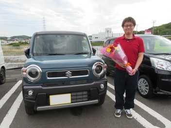 M様、新車ハスラーご納車です！