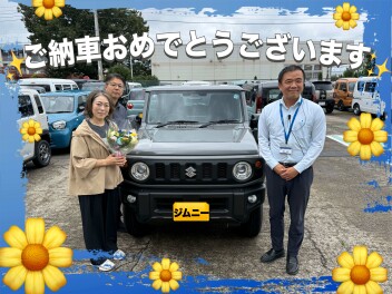 ご納車おめでとうございます(^^)/