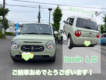 ラパンLCご納車です！