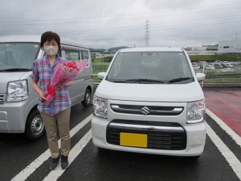 新車ワゴンRご納車です！