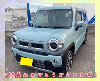 U様のハスラーを納車致しました！