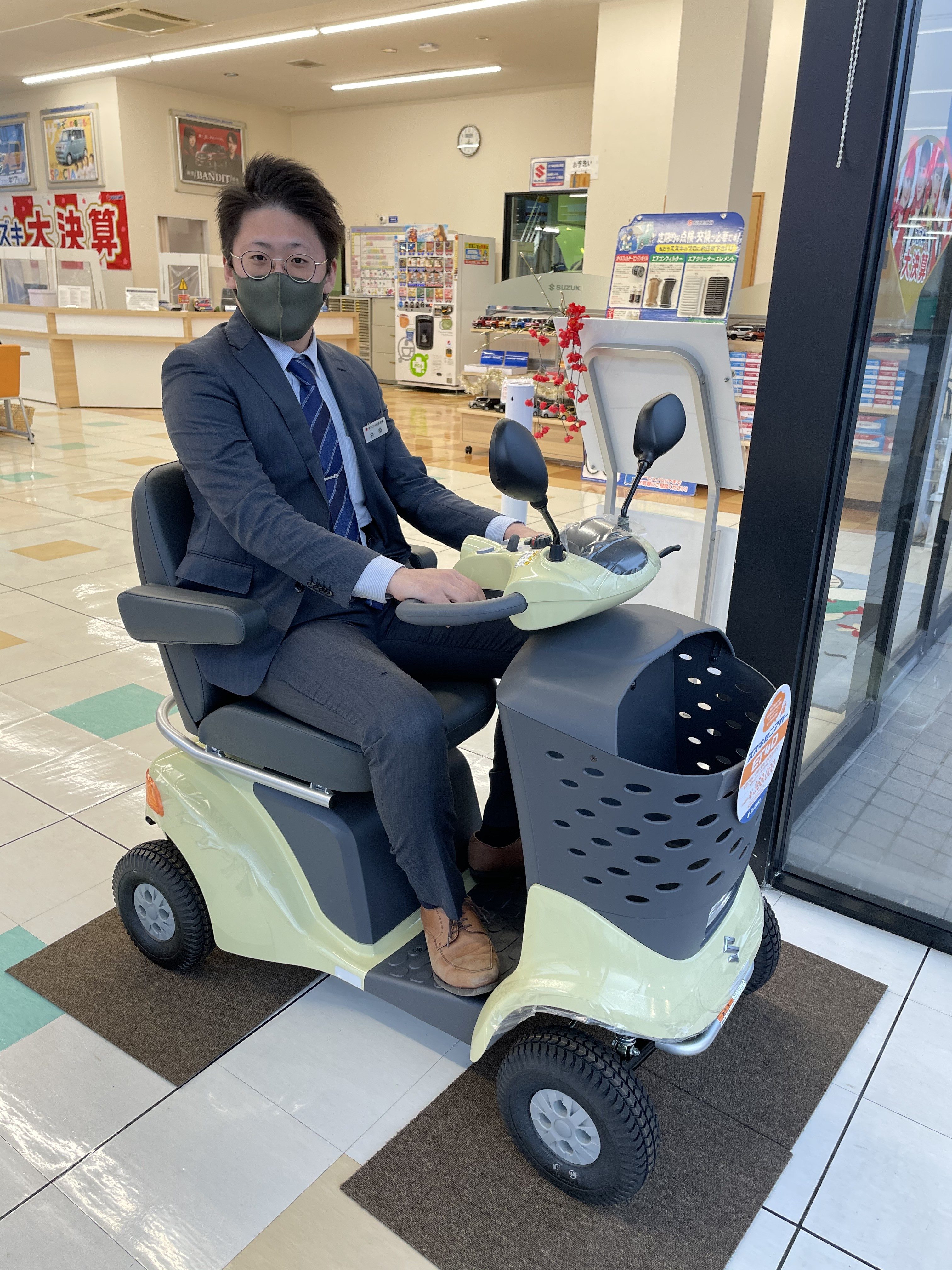 ご存知ですか？セニアカー！｜その他｜お店ブログ｜株式会社スズキ自販