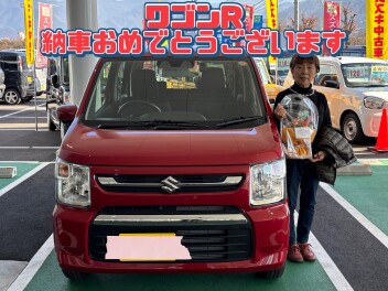 ワゴンＲ納車しました♪